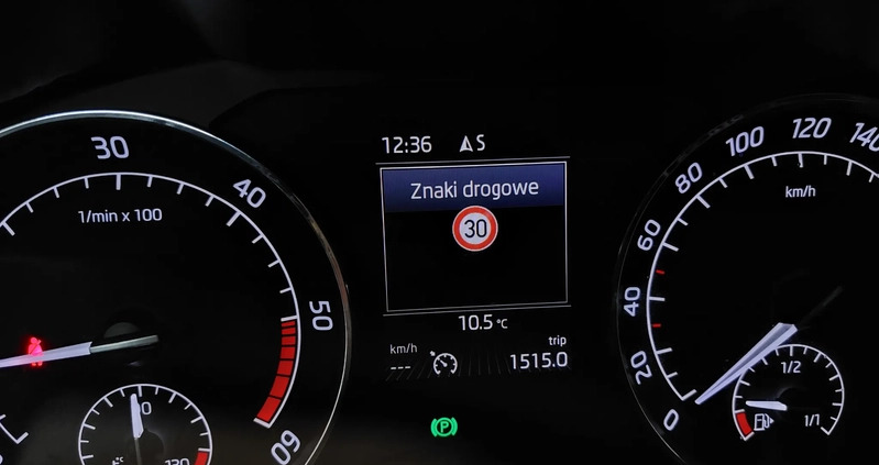 Skoda Superb cena 57874 przebieg: 190000, rok produkcji 2015 z Konin małe 379